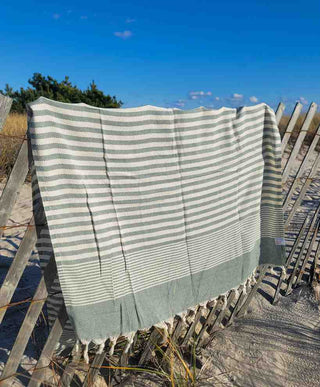 Bora Peshtemal | Jacquard Turkish Cotton Throw & Wedding Shawl