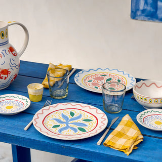 Costa Nova Summer Bliss Dinner Plate – Capri Ma Chérie & Comporta Fine Stoneware by Laetitia Rouget