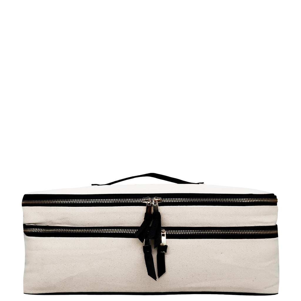 Double Hair Tools Travel Case – Cream