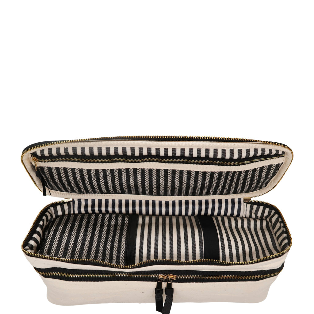 Double Hair Tools Travel Case – Cream