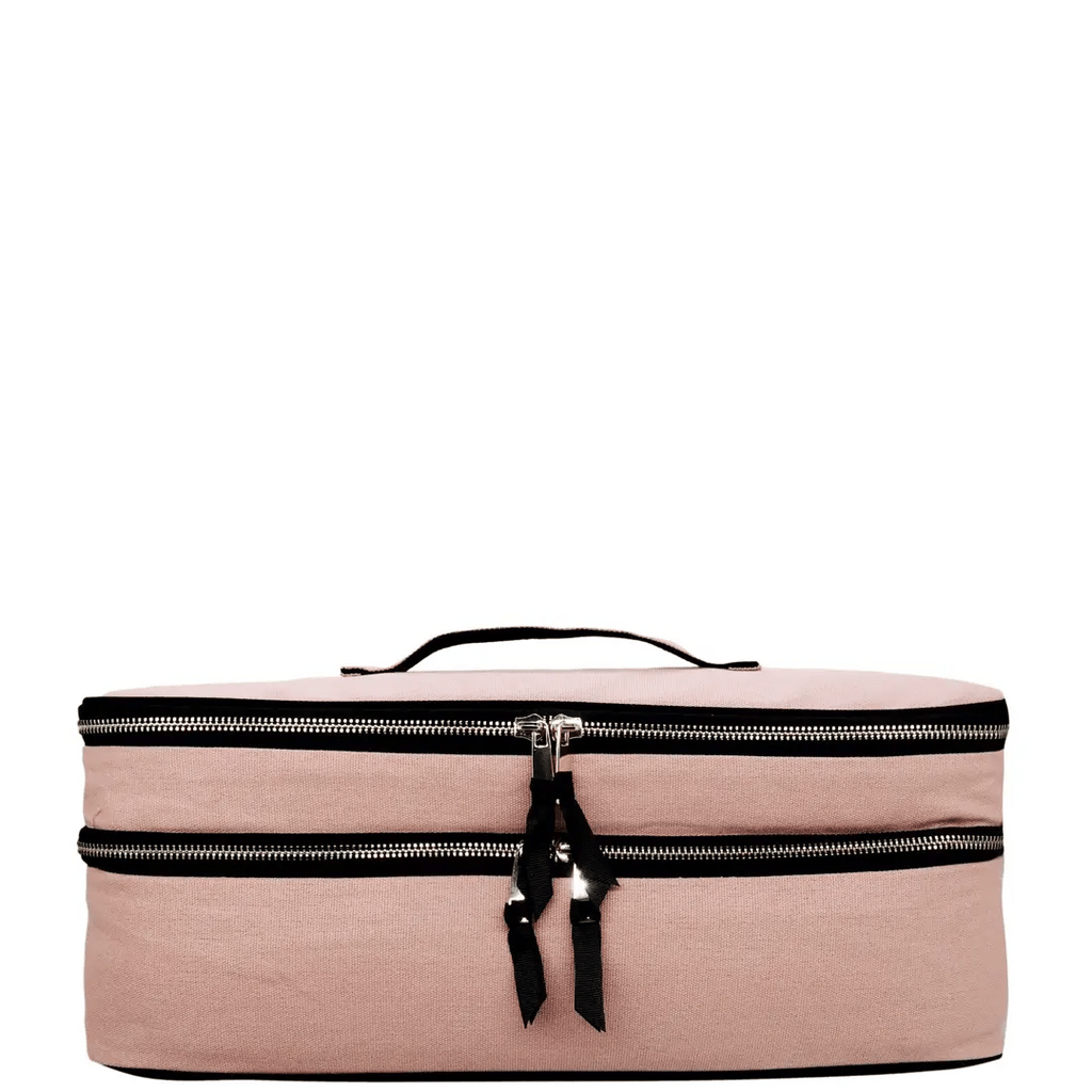 Double Hair Tools Travel Case – Pink/Blush
