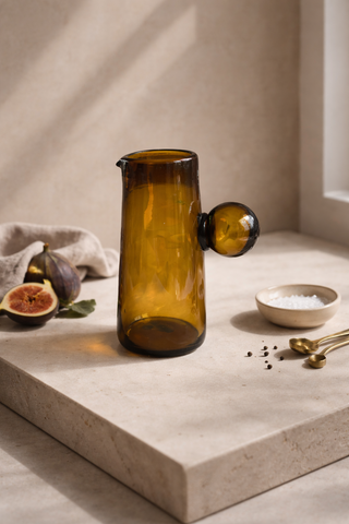 Durango Amber Recycled Glass Pitcher