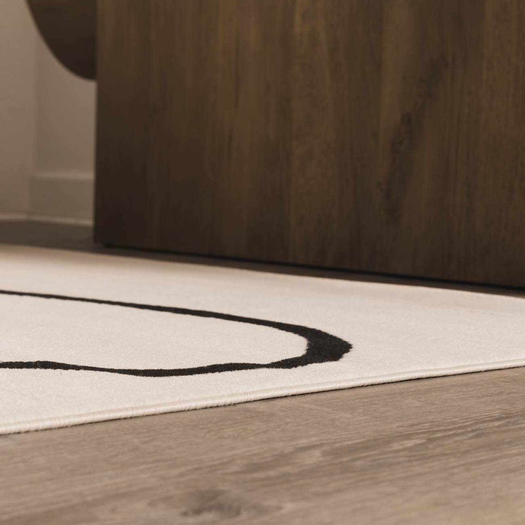 Eilir Modern Low Profile Boho Rug – Stylish Contemporary Floor Carpet