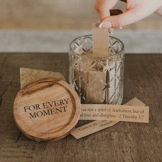 Encouragement for Every Moment Scripture Jar – 120 Notes