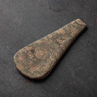 Vintage-Style Embroidery Scissors with Brocade Sheath