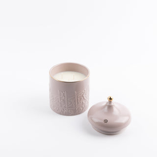 Jiwar -  Large Candle|  Jasmine Vanilla - Lavender & Gold