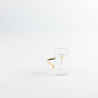 Liqa'a - Tea Set (19-Pc) - Olive Green  & Gold