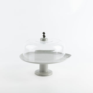 Liqa'a - Cake Set (9-Pc) - Grey & Silver