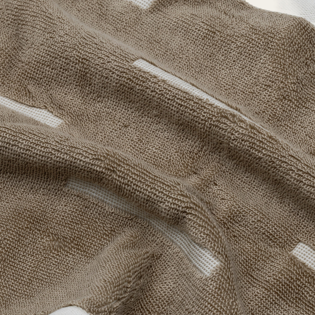 Sorrel Geometric Australian Cotton Towels
