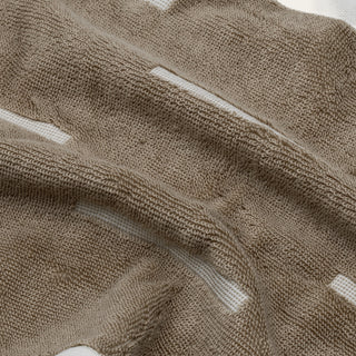 Sorrel Geometric Australian Cotton Towels