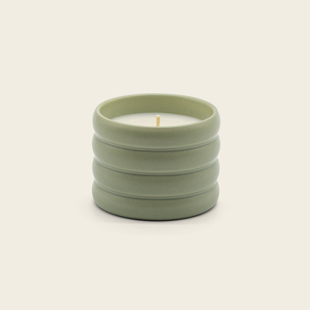Vegan Soy Wax Candle in Reusable Ceramic Vessel