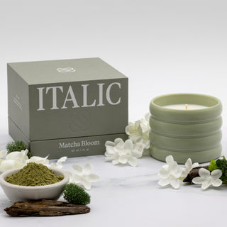 Vegan Soy Wax Candle in Reusable Ceramic Vessel