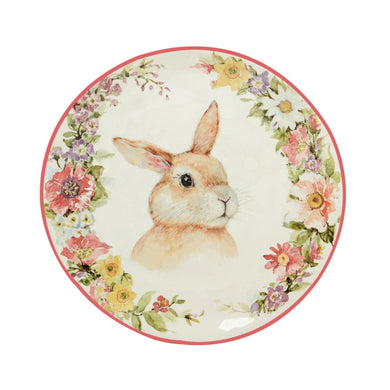 Easter Garden Dessert Plate-Set of 4 Assorted Designs