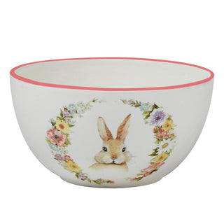 Easter Bunny Garden Ice Cream Bowl-Set of 4 Assorted Designs