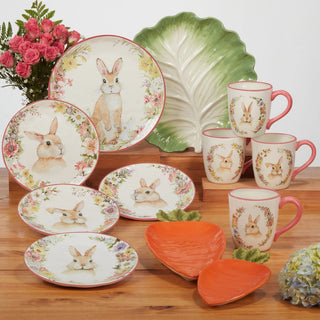 Easter Bunny Garden Mug- Set of 4 Assorted Designs