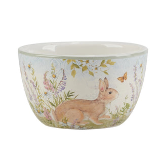 Easter Bunny Meadow Ice Cream Bowl -Set of 4 Assorted Designs