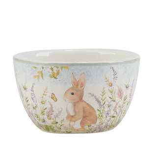 Easter Bunny Meadow Ice Cream Bowl -Set of 4 Assorted Designs