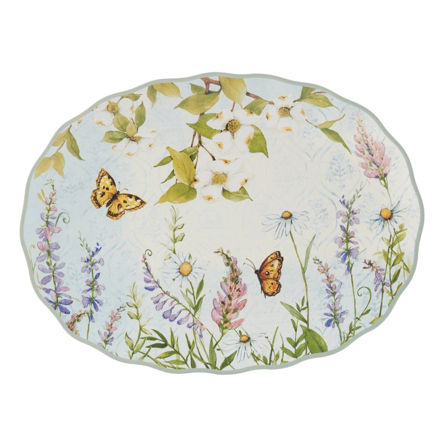 Easter Meadow Oval Platter Set of 2