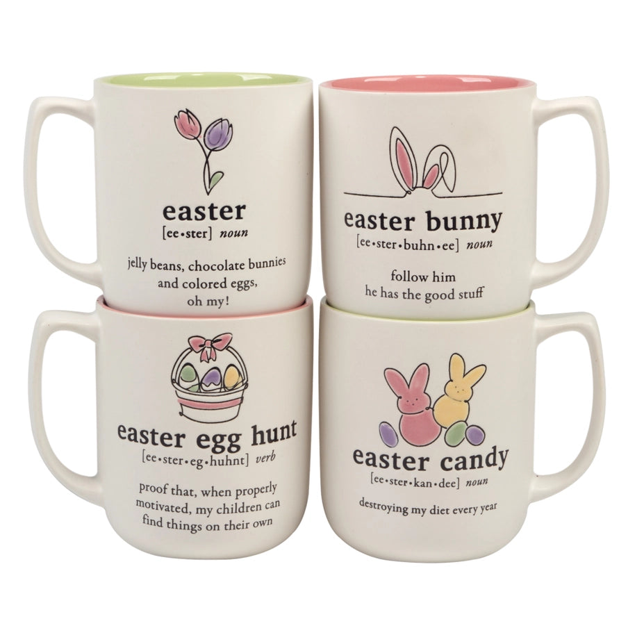 Easter Words Mugs 18 oz.