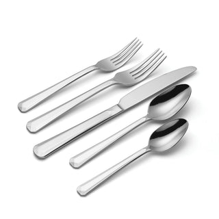 Oneida Chroma 65-Piece Flatware Set, 18/10 stainless steel