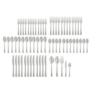 Oneida Chroma 65-Piece Flatware Set, 18/10 stainless steel (view 2)