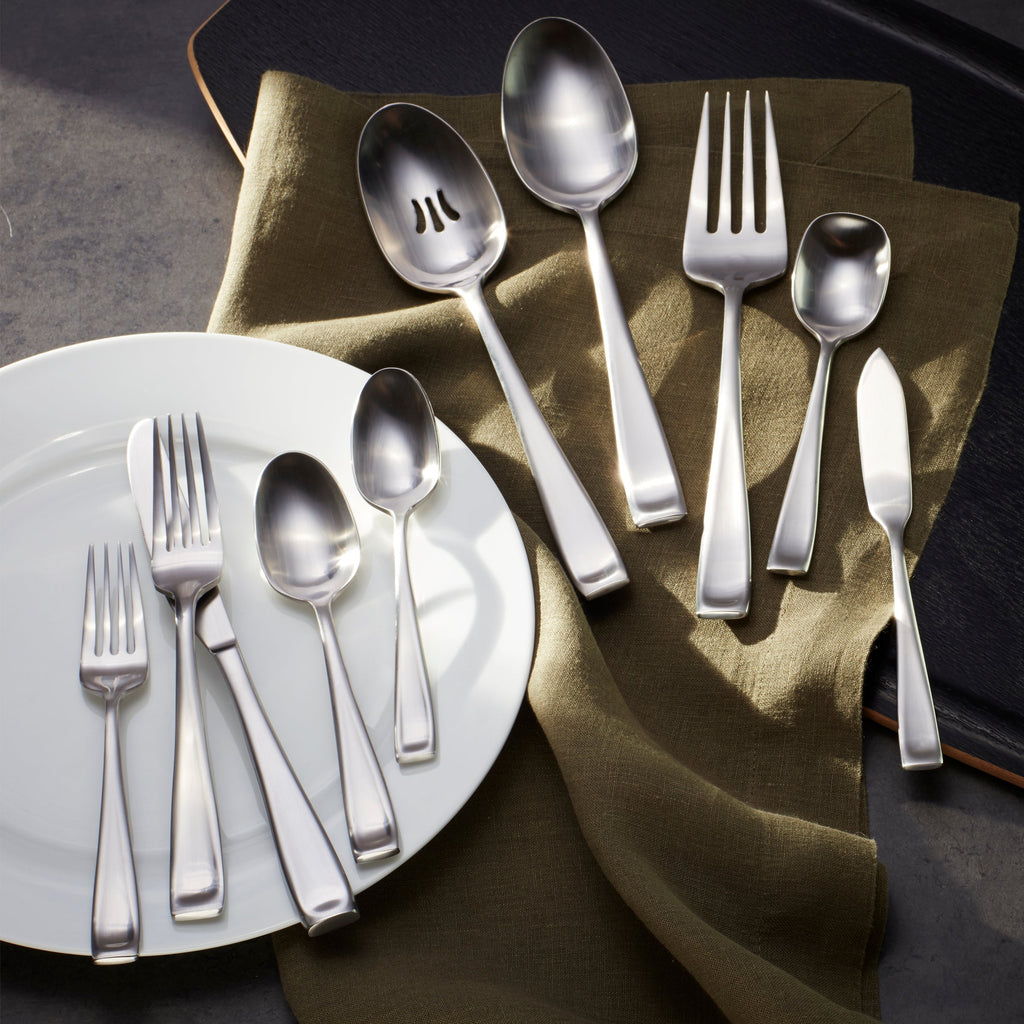 Oneida Moda Satin 65-Piece Flatware Set, 18/10 stainless steel (view 3)