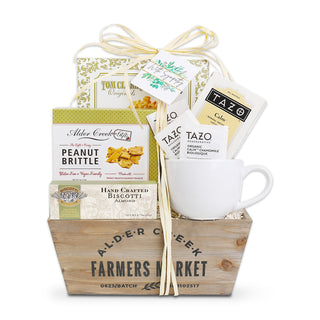 With Sympathy Serenity Tea Crate | Comfort & Care Gift