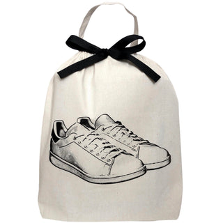White Sneaker Shoe Bag – Cream