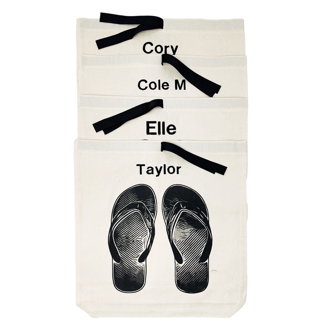 Flip Flops Shoe Bag – Cream