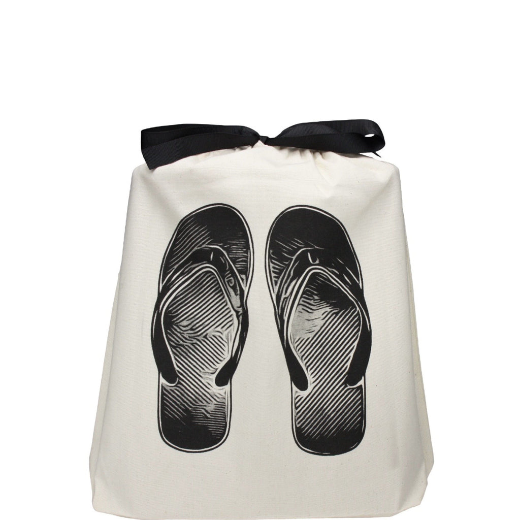 Flip Flops Shoe Bag – Cream