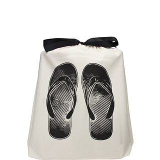 Flip Flops Shoe Bag – Cream