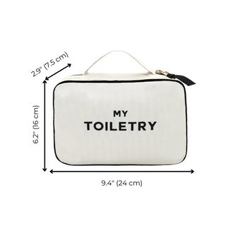 Folding/Hanging Toiletry Case – Cream