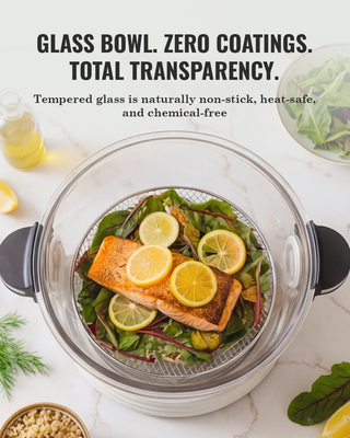Classic Self-Cleaning Air Fryer™ & Non-Toxic Air Fryer™ - Orange