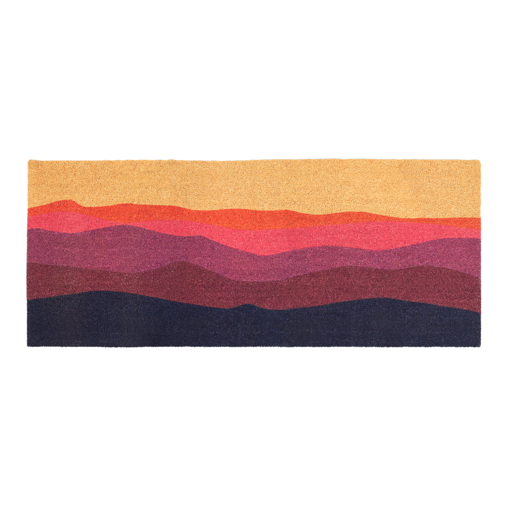 Shades of Dawn Natural Coir Doormat