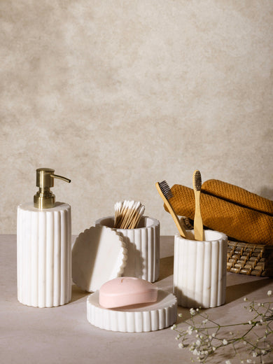 Roksana Marble Bath Accessories