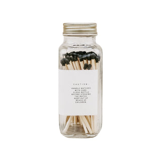Black Tip Safety Matches - 60 Count, 3.75