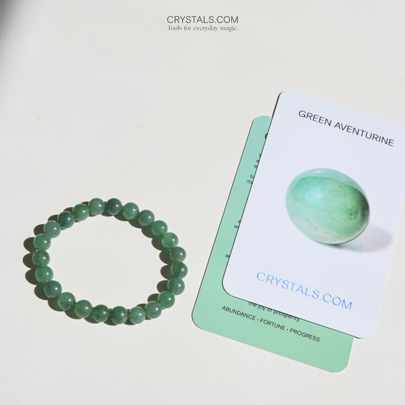 Green Aventurine Bracelet – LUCK & ABUNDANCE