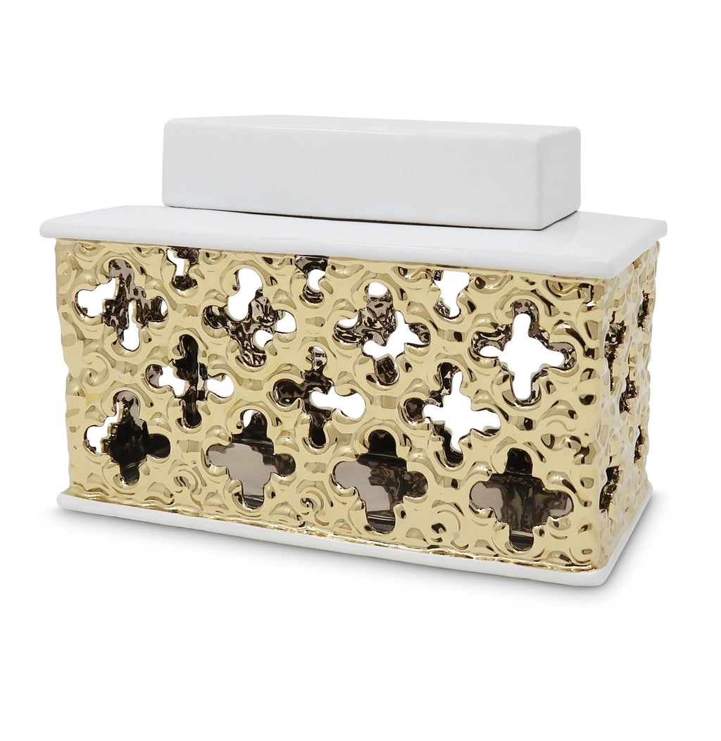 Gold Decorative Jar