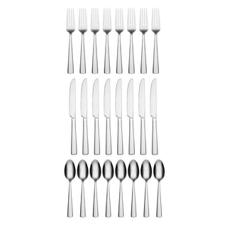 Oneida Chefs Table Dining 24-Piece Flatware Set, 18/0 stainless steel (view 2)