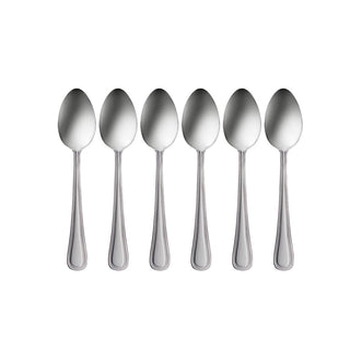 Oneida Tress Mirror Everyday Teaspoons, Set Of 6, 18/0 stainless steel