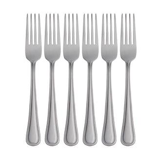 Oneida Tress Dinner Forks, Set of 6, 18/0 stainless steel
