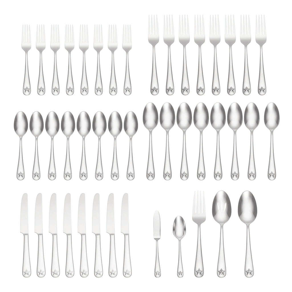 Oneida Tindra 45-Piece Flatware Set, 18/0 stainless steel (view 3)