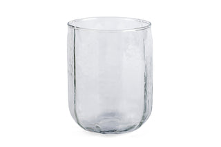 Natural Hammered Drinking Glasses – Set of 2