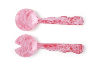 Pink Resin Salad Servers – Set of 2