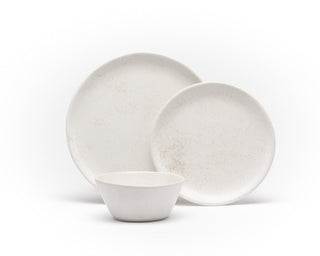 HAAND Hestia 3-Piece Dinner Setting – Handcrafted Porcelain Place Setting