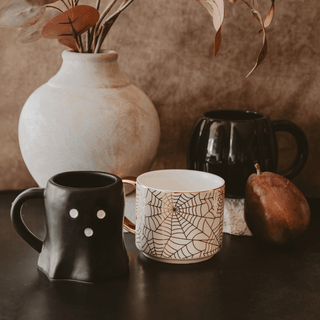 Black Ghost 12 oz Figural Coffee Mug