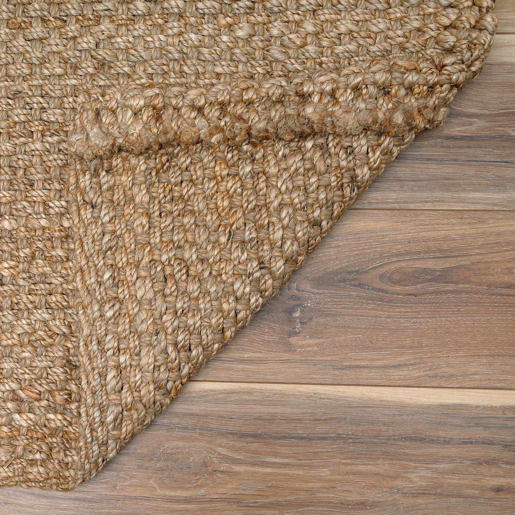 Herndon Braided Jute Rug – Natural Eco-Friendly Handwoven Carpet