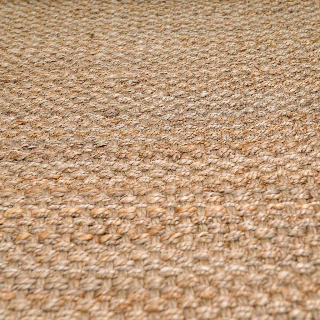 Herndon Braided Jute Rug – Natural Eco-Friendly Handwoven Carpet
