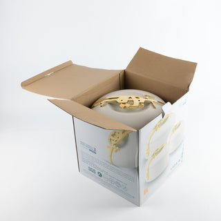 Liqa'a - Food Thermos/ Warm Serv (Set of 3) - Beige & Gold