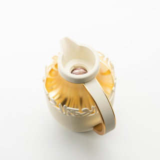 Mirral - Vacuum Flask / Thermos - White & Gold